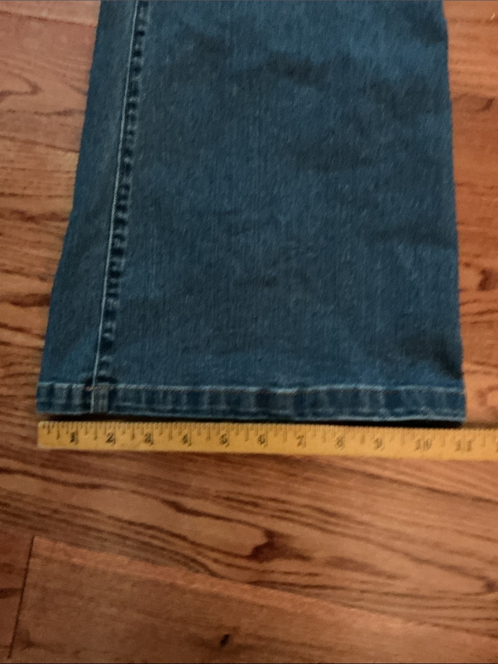 Girl.ish Classic Blue Denim Short-Sleeve Zip-Front Jumpsuit - Picture 11 of 11